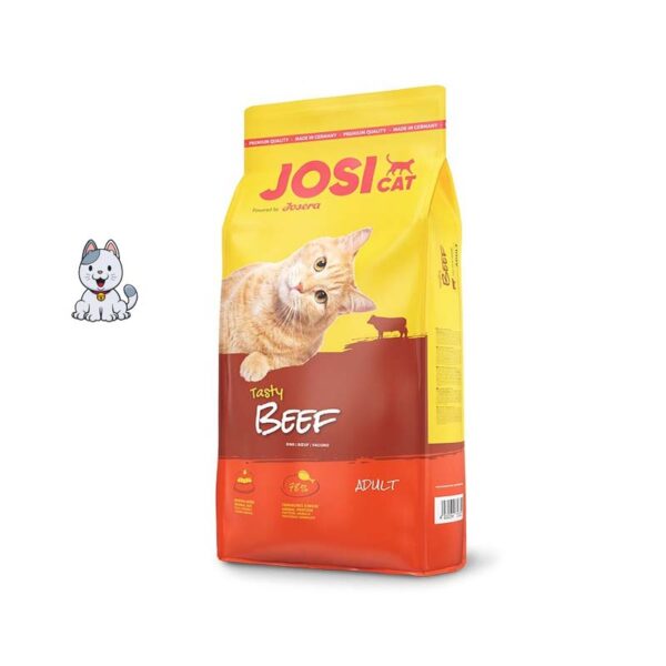 غذا خشک گربه جوسرا جوسی کت با طعم گوشت گوساله وزن 10 کیلوگرم JosiCat Tasty Beef