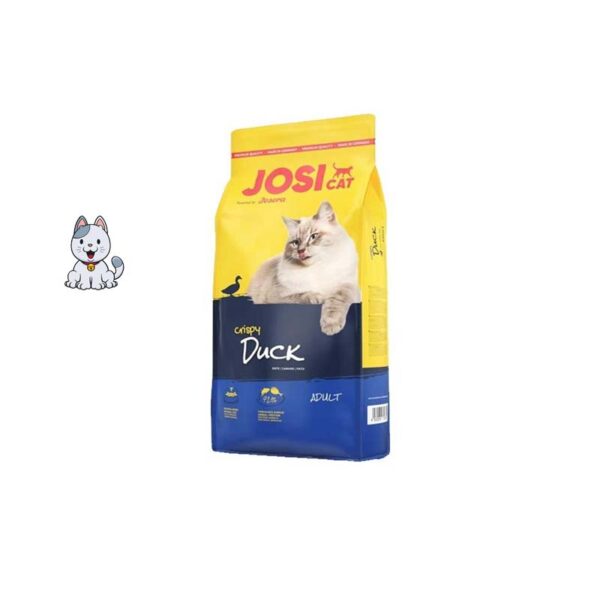 غذا خشک گربه جوسرا جوسی کت با طعم اردک وزن 1.900 کیلوگرم JosiCat Crispy Duck
