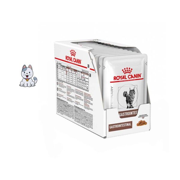 پوچ گربه درمان گوارش رویال کنین 85 گرم Royal Canin GastroIntestinal