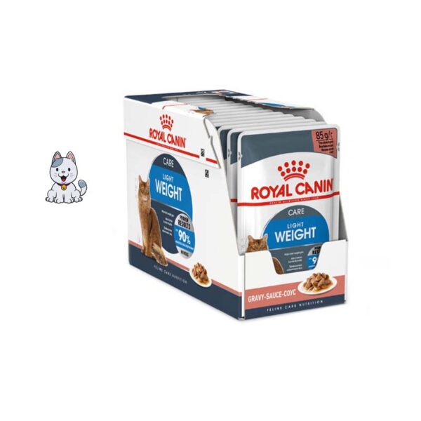 پوچ گربه رژیمی رویال کنین 85 گرم Royal Canin Light Weight