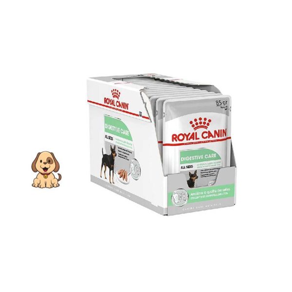 پوچ سگ زودهضم دایجستیو رویال کنین 85 گرم Royal Canin Digestive