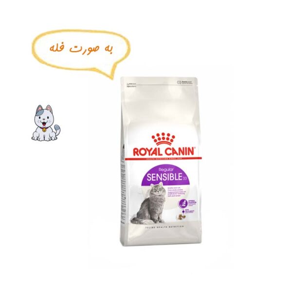 غذا خشک گربه سنسیبل رویال کنین نیم کیلوگرم Royal Canin Sensible