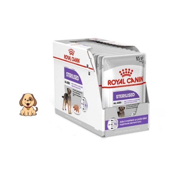پوچ سگ عقیم شده رویال کنین 85 گرم Royal Canin Sterilised