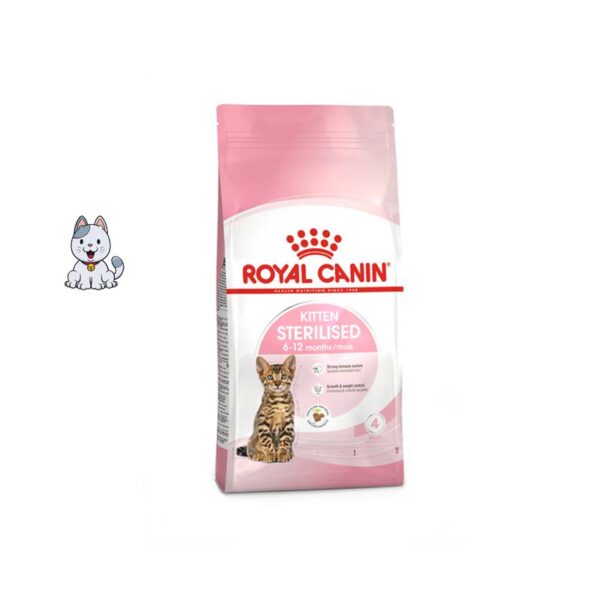 غذا خشک بچه گربه عقیم شده رویال کنین 2 کیلوگرم Royal Canin Kitten Sterilised