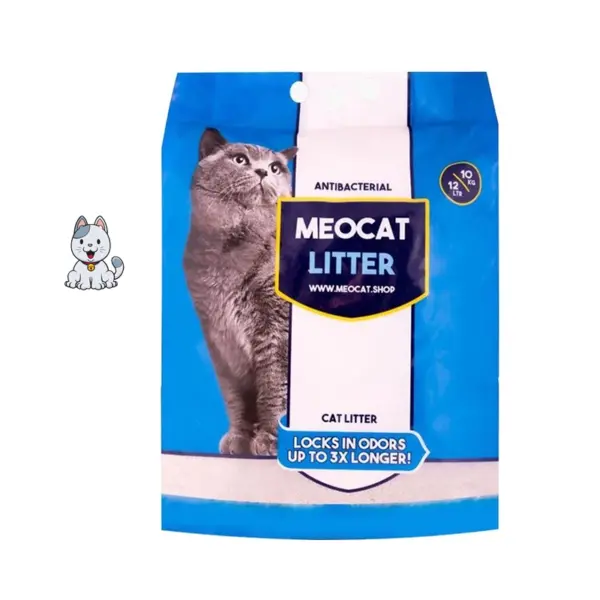 خاک گربه میوکت ساده 10 کیلویی MeoCat Litter