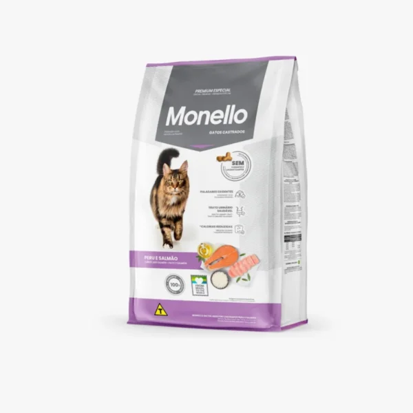 غذا خشک گربه عقیم مونلو وزن 10 کیلوگرم Monello Sterilised cat dry food